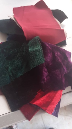 Велюр Хб и не Хб,тонкий и толстый