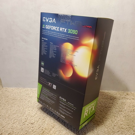 Видеокарта EVGA GeForce RTX 3090 FTW3 ULTRA 24 ГБ GDDR6X