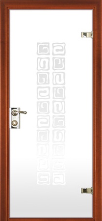 Двери Тип 400П10 Триплекс белый