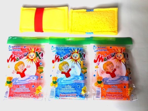 Мочалки и губки банные для тела от производителя