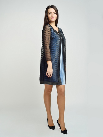 1598 Мод. Кардиган женский, размерный ряд: 44-56