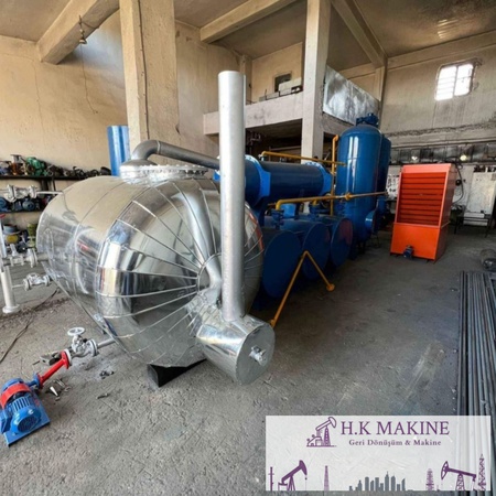 Atık yağ damıtma tesisi