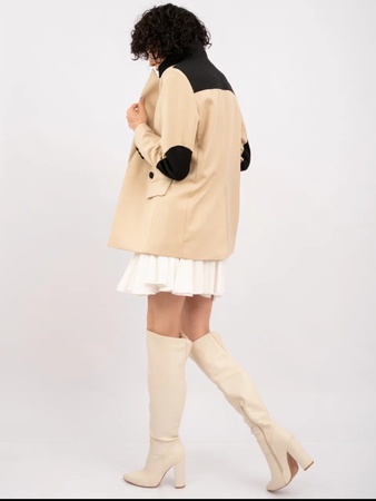 Пиджак оверсайз приталенный с поясом