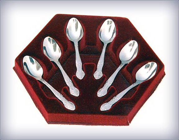 Набор 6 предметов М-3 "Тройка" кофейный