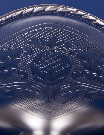 Серебряная ваза №9