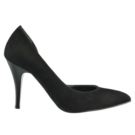 Женские туфли, натуральная замша <G1875>