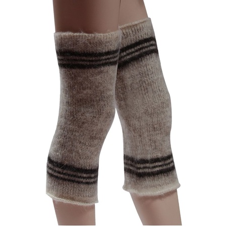 Наколенники бежевый длина 40 см