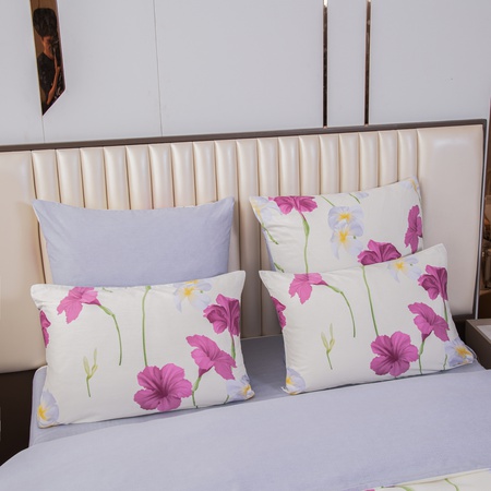 Комплект постельного белья Делюкс Сатин L627