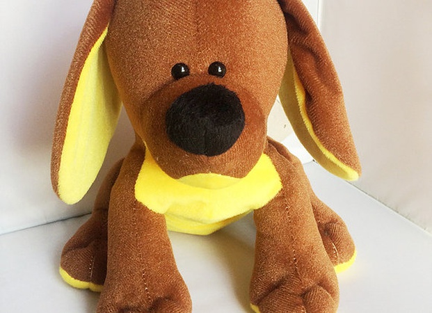 Oyuncak yumuşak dolması köpek çantası 25cm