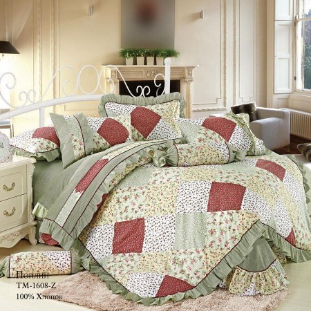 ПОСТЕЛЬНОЕ БЕЛЬЕ ИЗ ПОПЛИНА CТАНДАРТП-038