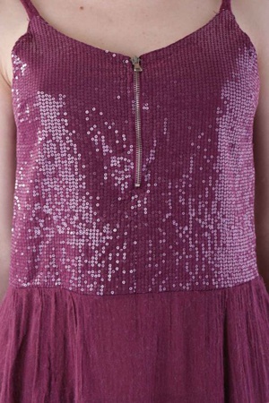 Платья, блузки с пайетками из Италии