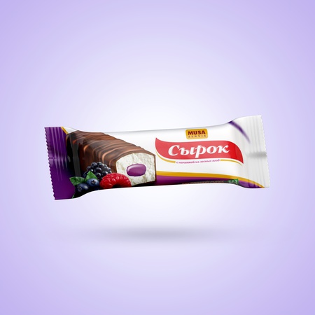 Сырок "MUSA" с начинкой из лесных ягод