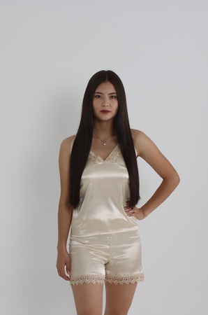 Шелковая пижама