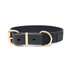 Derun top quality pet 4cm wide tpu material dog collar with retro pin buckle belt design