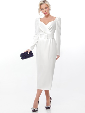 Вечернее платье праздничное с поясом