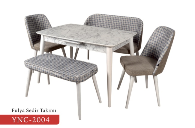 6 KİŞİLİK SEDİR TAKIMI MUTFAK VE SALON İÇİN
