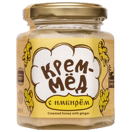 Крем-мёд с имбирём, 220 г