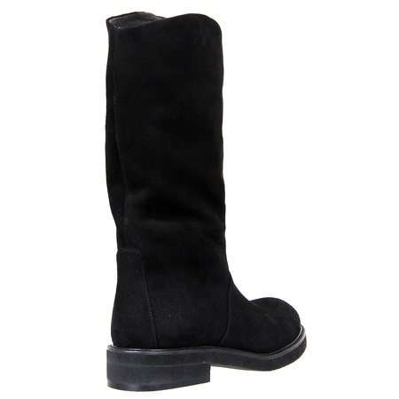 Женские полусапоги, натуральная замша <G901>