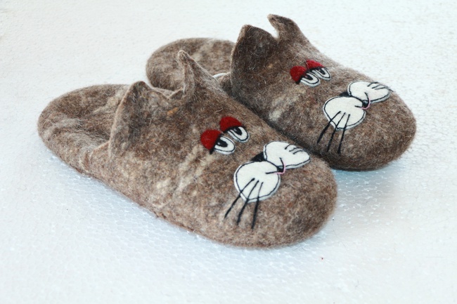 Тапочки Котики