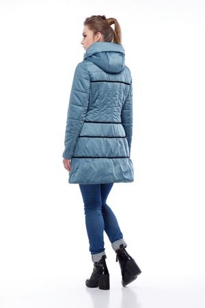 Пальто стеганое