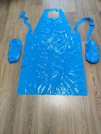 Gıda üretimi için yeniden kullanılabilir önlük