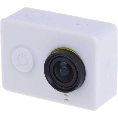 Силиконовый гелевый защитный чехол Amzer для спортивной камеры Xiaomi Yi (белый)