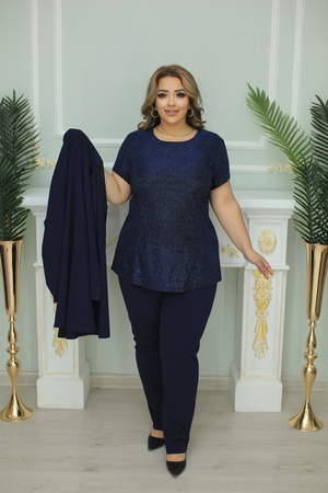 parıltılı takım elbise