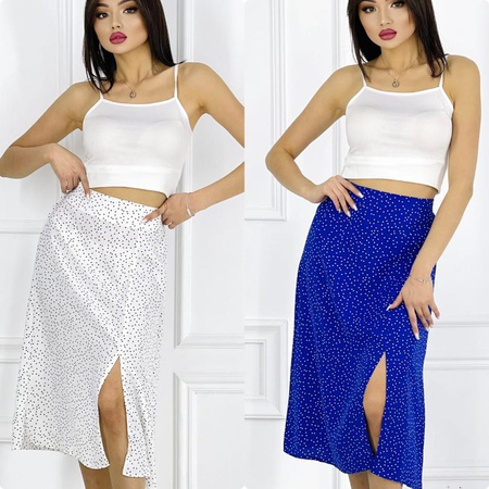 Юбка с разрезом