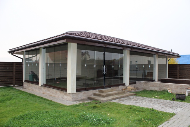 Безрамное остекление