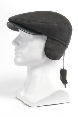 Кепка из замши 010114