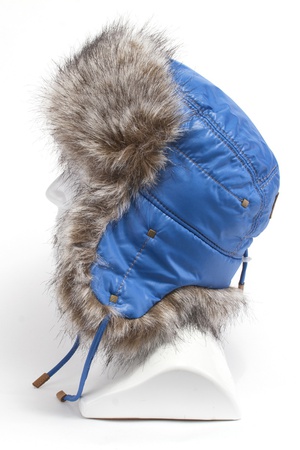 Ушанка из плащ. ткани 020143-810