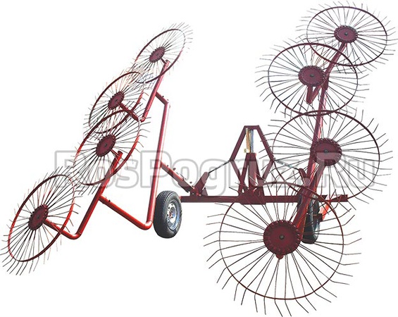 Грабли-ворошилки валкообразователи ГВВ-8