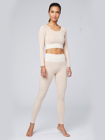 VARLEY crop top (VAR00165_birch)
