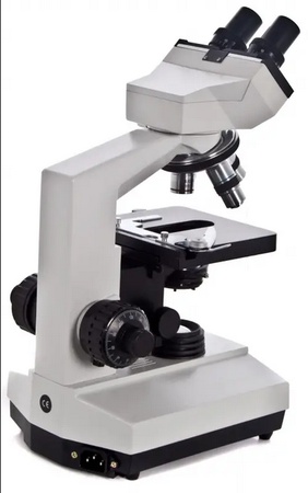 Профессиональный бинокулярный микроскоп. Ахроматический