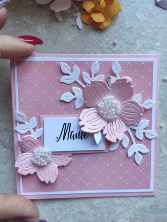 Открытки ручной работы 10*10