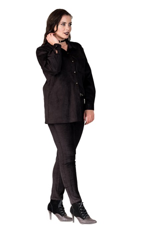 Fitil Kadife Gömlek