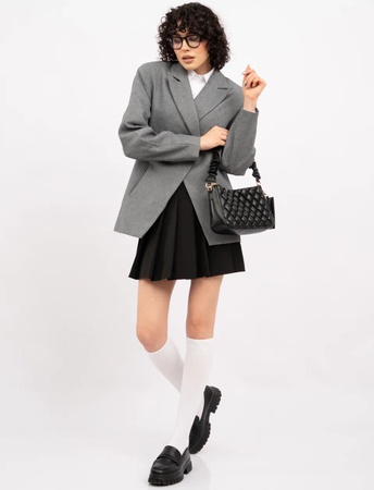 Пиджак приталенный оверсайз