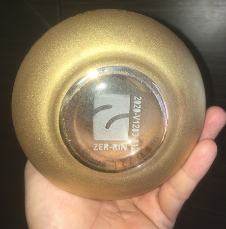 Vase 24K real gold painted glass handmade vase, made in Turkey