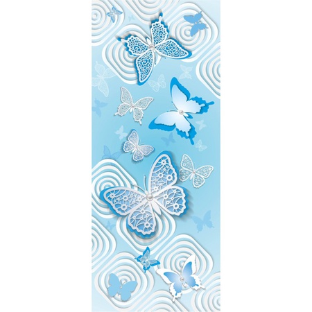 Butterfly blue / 1 stripe