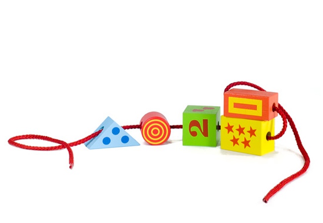 "Шнуровочка цифры"