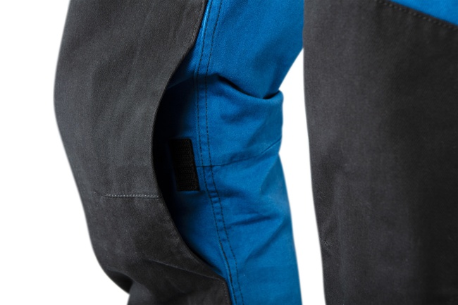 工作裤HB YMO TOOLS HD蓝黑色。 YMO-5005