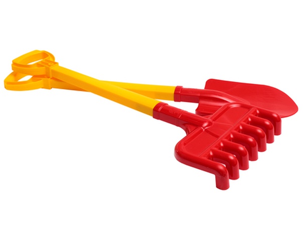 Лопатка + грабли большие (15шт)