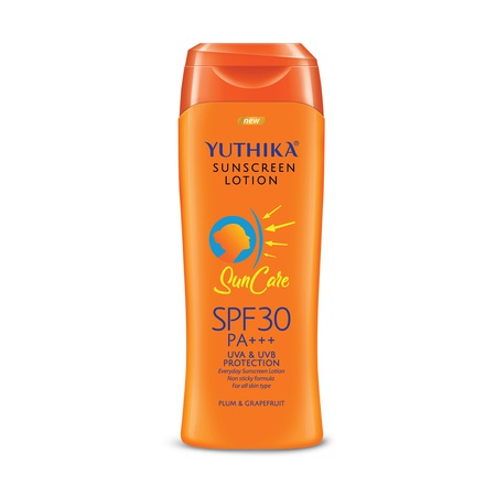 Yuthika Sunscreen Lotion SPF 30 PA+++ UVA & UVB Protection 300ml
