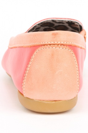 Pink moccasins fm143