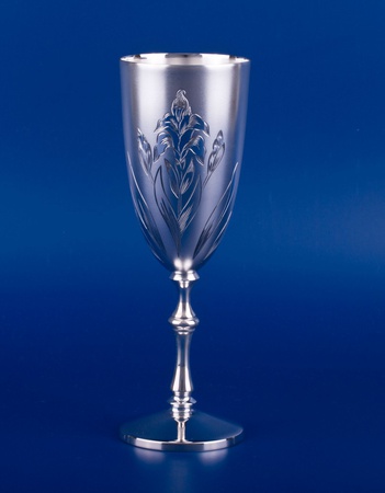 Silver glass №29
