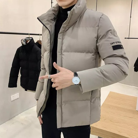 Erkekler için yüksek kaliteli kışlık ceket