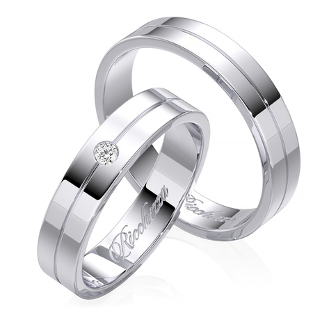 Обручальные кольца RS22