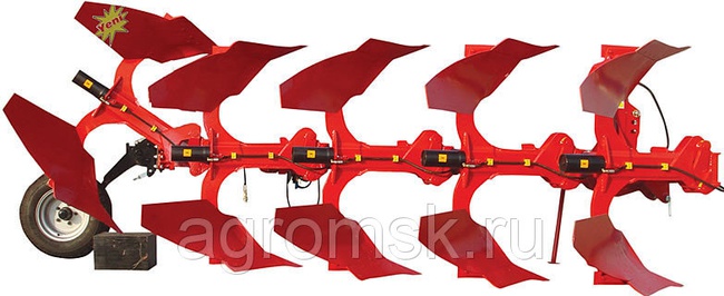 Навесной шестикорпусный оборотный плуг 6+0