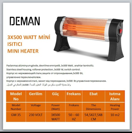 KIZILÖTESİ ISITICILAR