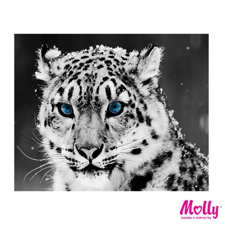 Картина по номерам Снежный барс